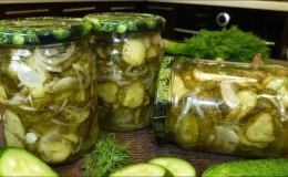 How to prepare pickled cucumbers in slices for the winter: the best recipes