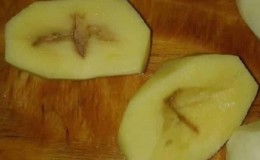 What to do if the potatoes inside become empty and why this happens