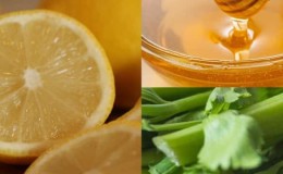 Beneficial properties of a medicinal mixture based on honey, lemon and celery root