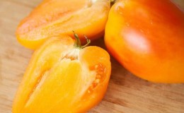 Varieti yang lazat dan stabil dengan kandungan beta-karotena yang tinggi - tomato Hadiah Peri: ulasan dan foto penuaian