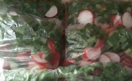 We prepare radishes for the winter by freezing and other methods.