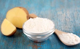 What is potato starch used for and what can be made from it?