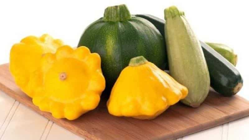 Hva er forskjellen mellom zucchini og squash: forskjellen i utseende, smak og andre parametere