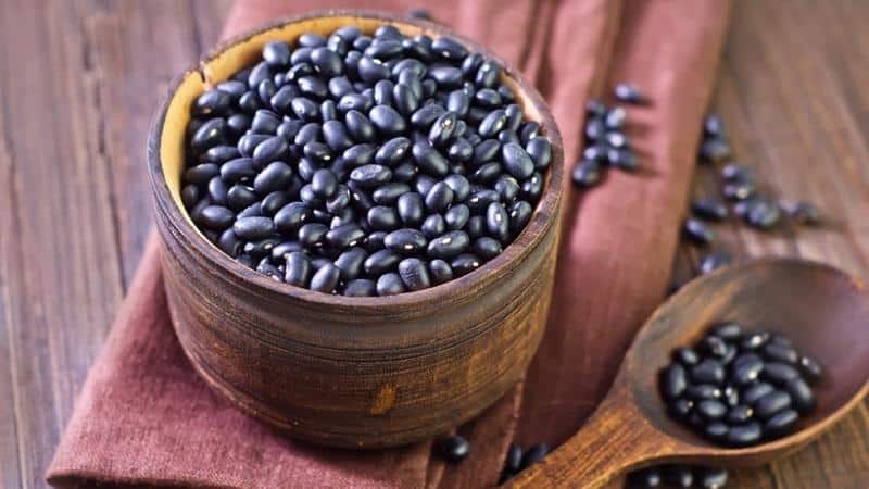 Paano gamitin ang black beans sa pagluluto, cosmetology at katutubong gamot: mga benepisyo at pinsala sa katawan