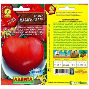 How to grow a Mazarin tomato in the country - instructions from preparing seeds to harvesting