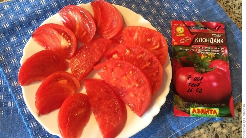 Champion sa beta-carotene content: Klondike tomato, inirerekomenda para sa dietary nutrition