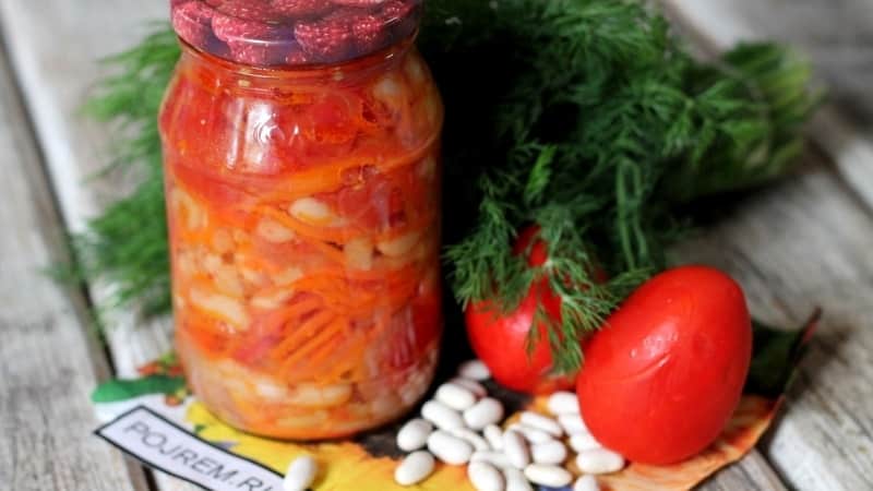 So kochen Sie Bohnenkonserven für den Winter: die leckersten hausgemachten Rezepte