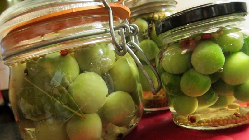 Hur man lagar de mest utsökta gröna tomaterna för vintern: ett urval av de bästa recepten