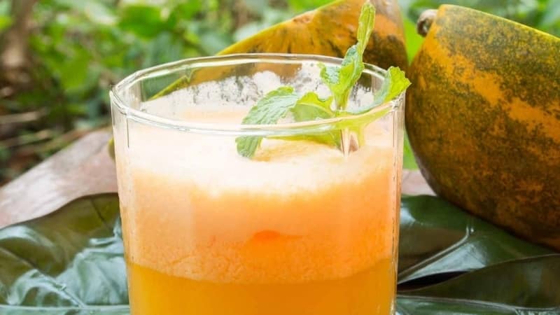 So bereiten Sie zu Hause köstlichen und gesunden Melonensaft zu