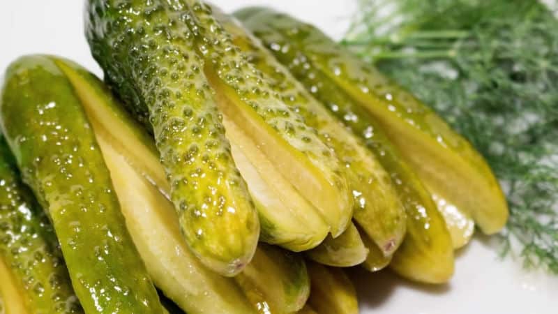 How to prepare pickled cucumbers in slices for the winter: the best recipes