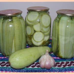 Eine Auswahl der 20 leckersten Möglichkeiten, Zucchini für den Winter in Gläsern einzulegen