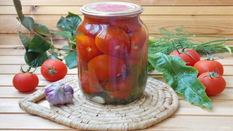 So kochen Sie köstliche und originelle süße Tomaten in Litergläsern für den Winter