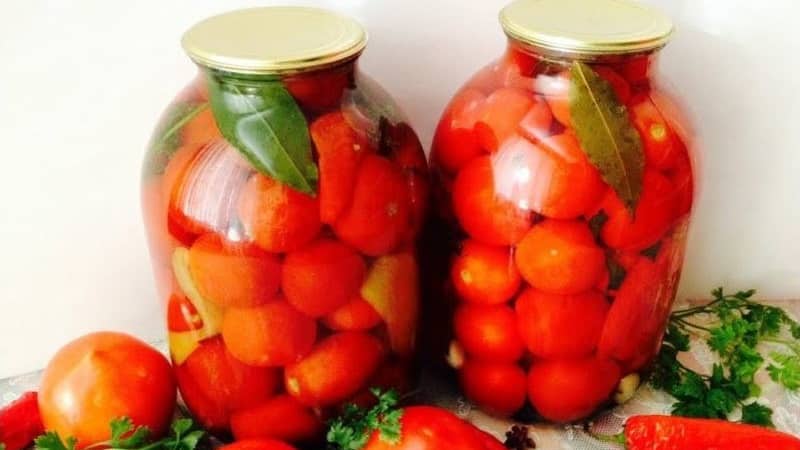 Tomatenkonserven für den Winter: eine Auswahl der besten Rezepte und nützliche Tipps für die richtige Zubereitung von Twists