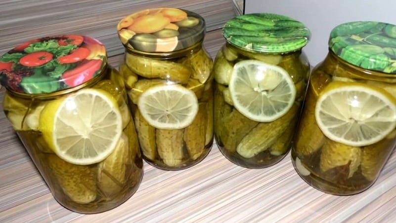 The best ways to pickle cucumbers for the winter with lemon