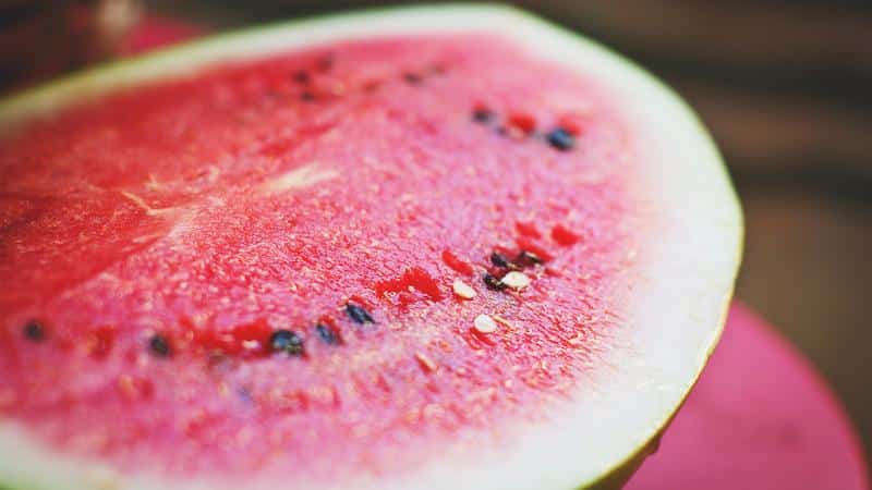 Was bedeuten weiße Adern in einer Wassermelone und auf welche anderen Anzeichen sollten Sie achten?