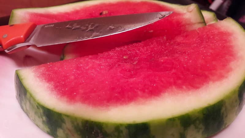 How can you test watermelon for nitrates at home?