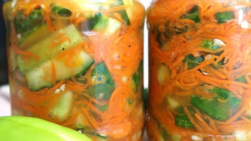 How to properly prepare pickled cucumbers and carrots for the winter