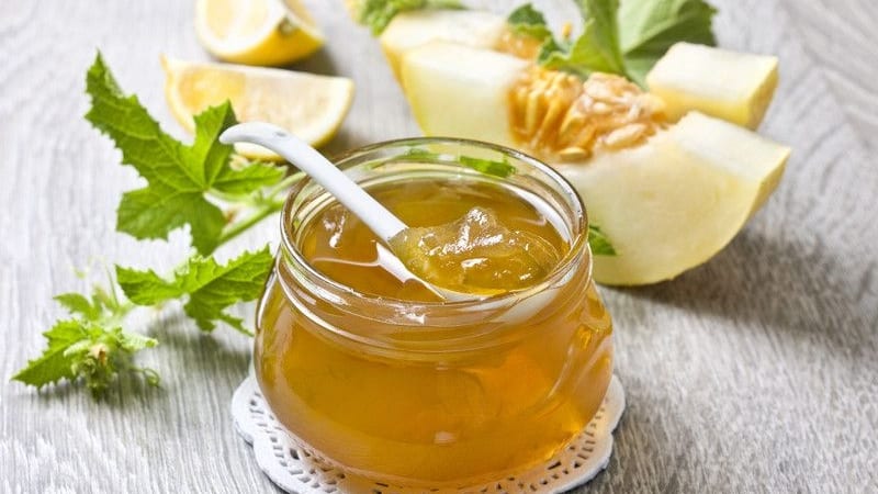 How to make delicious jam from unripe melon for the winter