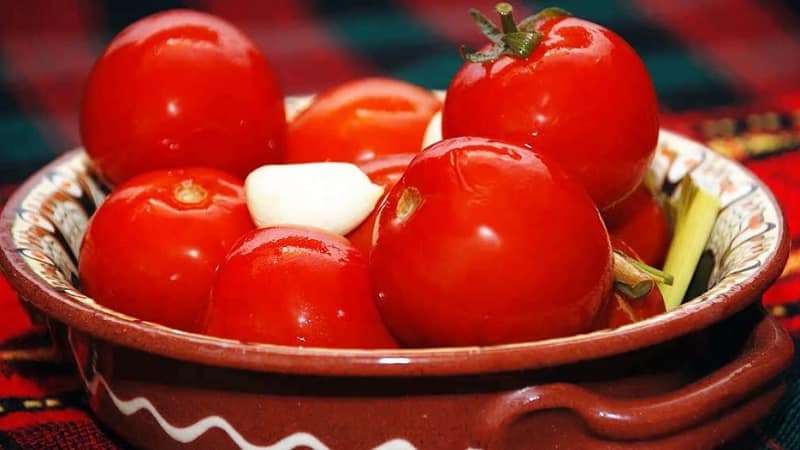 Най-вкусните и прости рецепти за мариноване на домати в кофа: правене на отлични препарати за зимата