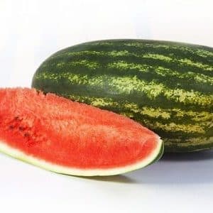 Tidlig moden hybrid vannmelon Ataman med gigantiske frukter og unik smak