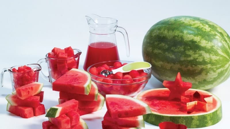 Finns det några vitaminer i vattenmelon och vilken sort?