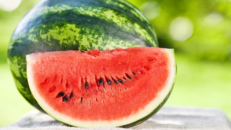 Finns det några vitaminer i vattenmelon och vilken sort?