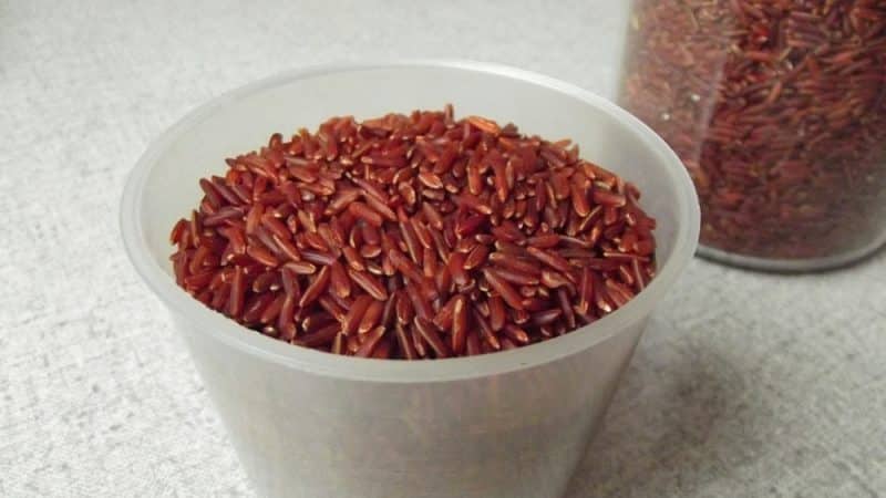 Contenido calórico y propiedades beneficiosas del arroz Ruby.