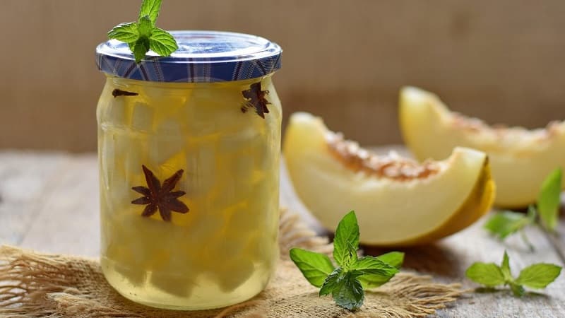 Simple and tasty recipes for preparing melon for the winter in jars without sterilization