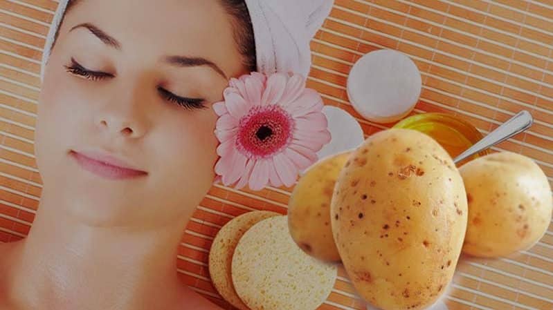 The most effective recipes for potato eye masks