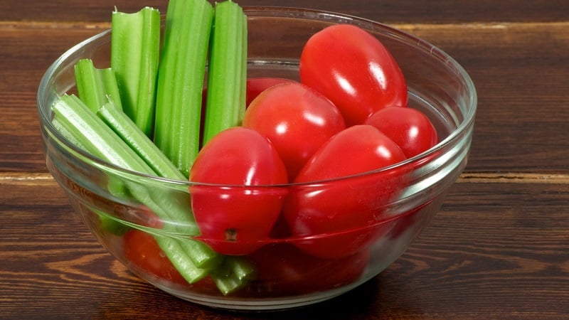 Verbazingwekkend smakende recepten voor tomaten en selderij voor de winter