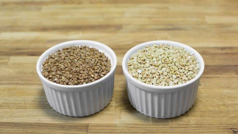 What is the difference between green buckwheat and regular buckwheat, which one is healthier?