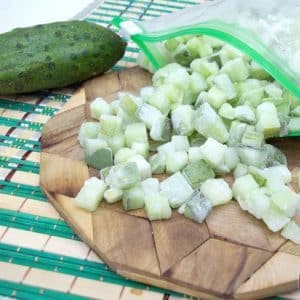 How to freeze fresh cucumbers in the freezer for the winter: step-by-step instructions from preparing vegetables to defrosting them