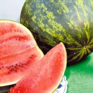 Names of early varieties of watermelons for open ground and reviews about them