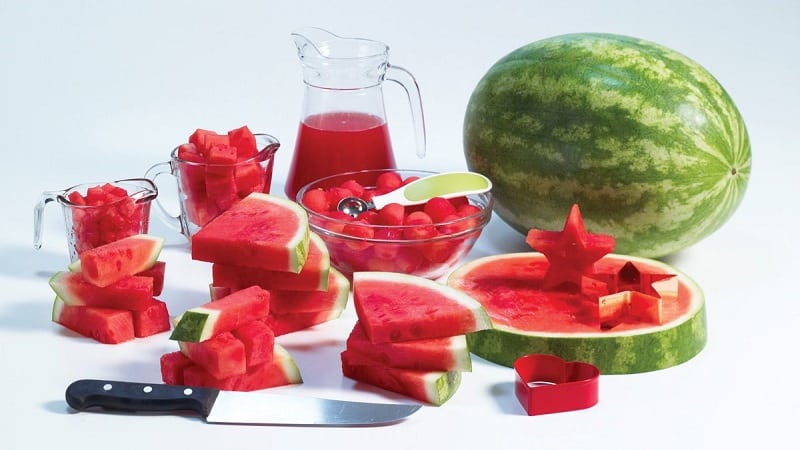 Die treue Freundin einer Frau ist die Wassermelone: ​​Wie gut ist sie für den Körper?