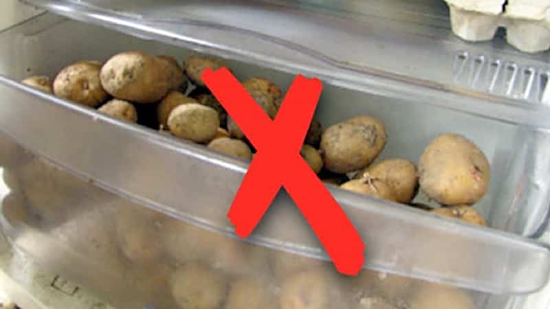 Paano mag-imbak ng patatas sa refrigerator at posible bang gawin ito?