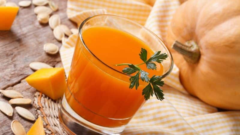 Why pumpkin juice is good: prepare a healthy drink using the best recipes and use it for the winter