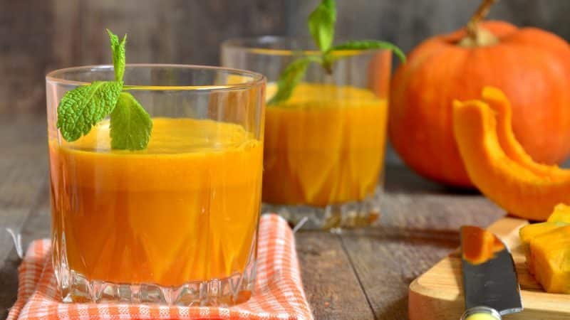 Why pumpkin juice is good: prepare a healthy drink using the best recipes and use it for the winter