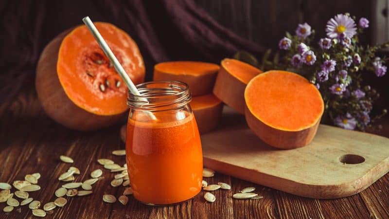 Why pumpkin juice is good: prepare a healthy drink using the best recipes and use it for the winter