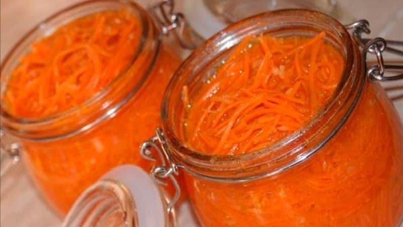 Recetas paso a paso: cómo encurtir zanahorias para el invierno.