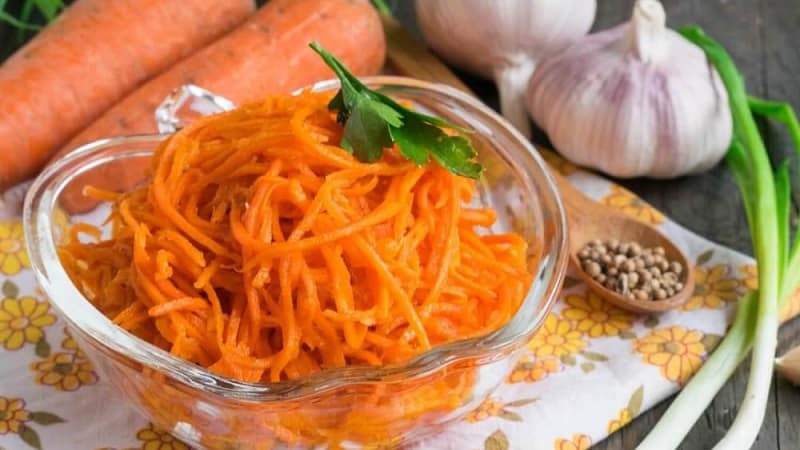 Ano ang calorie content ng Korean carrots at maaari mo bang kainin ang mga ito habang pumapayat?