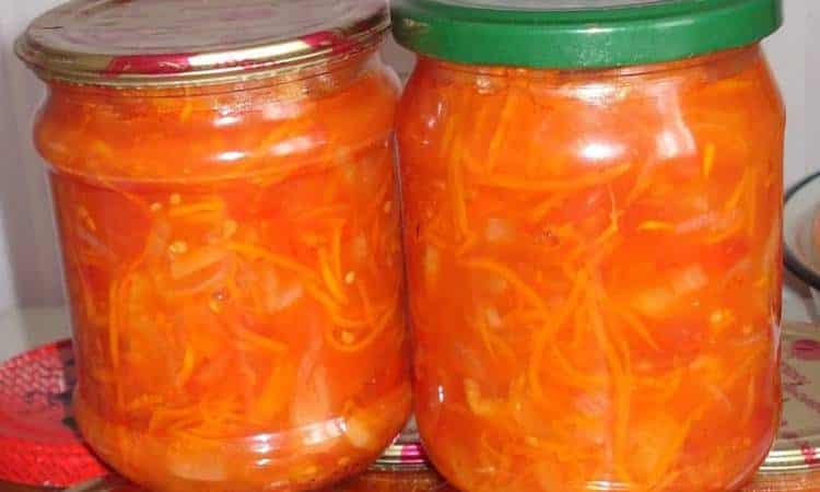 Ang pinakamahusay na mga recipe ng salad Orange himala karot para sa taglamig