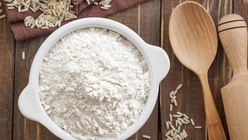 How much starch is in rice and is it there at all?