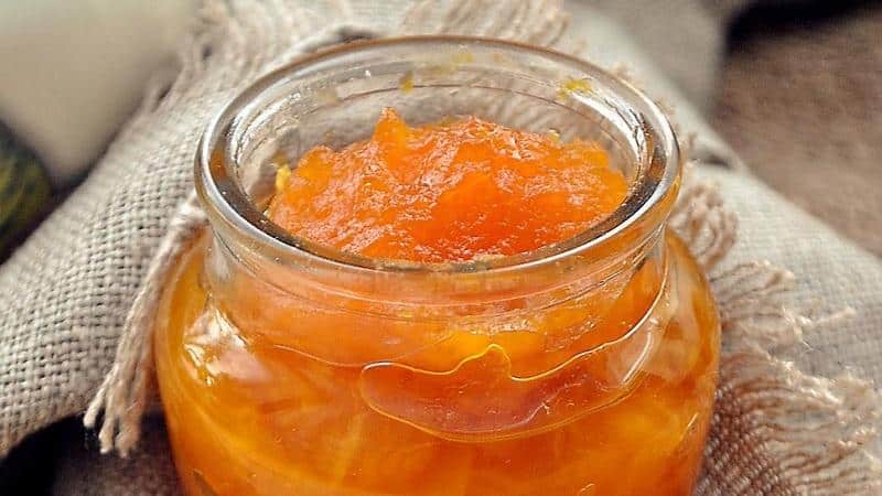 Let's make delicious and healthy carrot and lemon jam for the winter