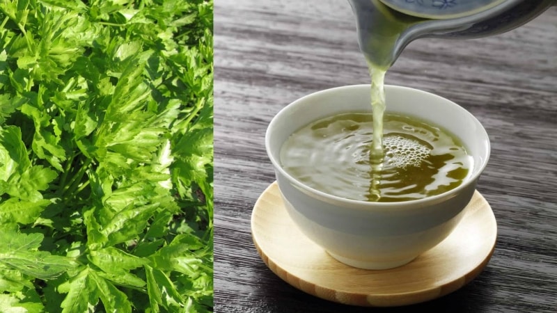 How to use parsley for swelling