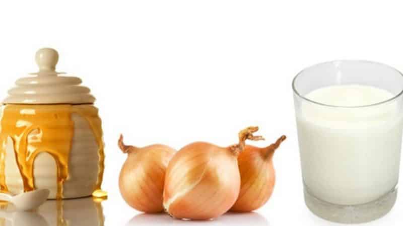 Does milk with onions help with cough and how to use it correctly