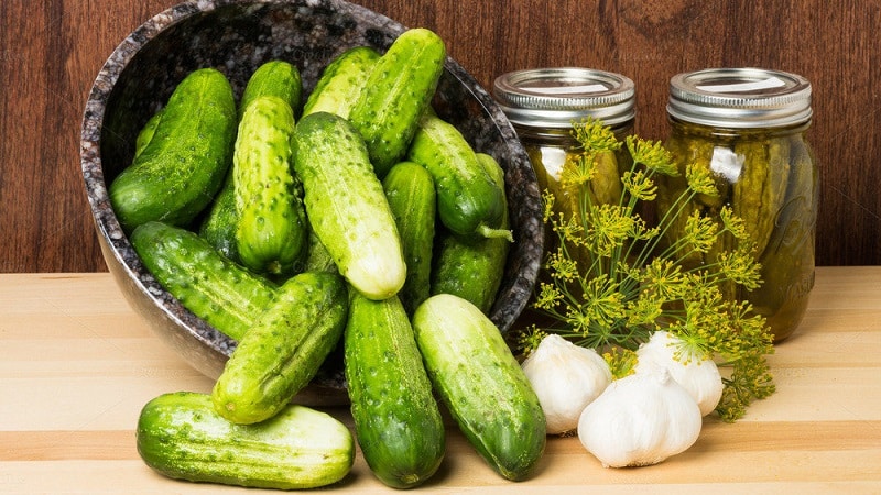 Recipes for crispy cucumbers without sterilization for the winter