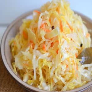 How to properly cook sauerkraut without salt