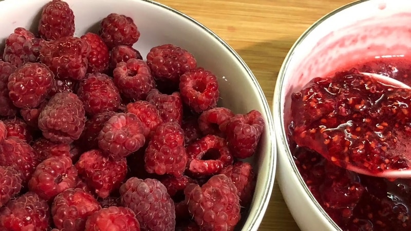 As melhores maneiras de congelar framboesas corretamente para o inverno