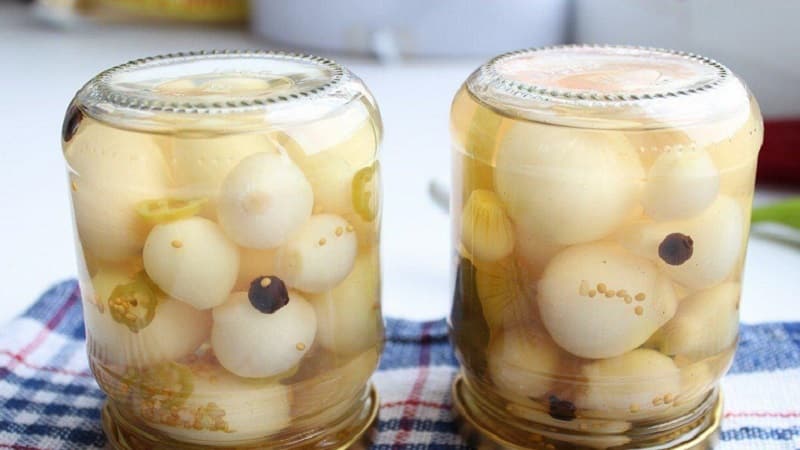 Zwiebeln im Glas für den Winter: So einlegen Sie sie richtig