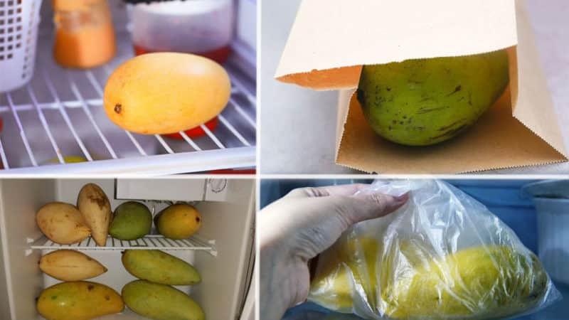 Com emmagatzemar els mangos a casa perquè no es facin malbé